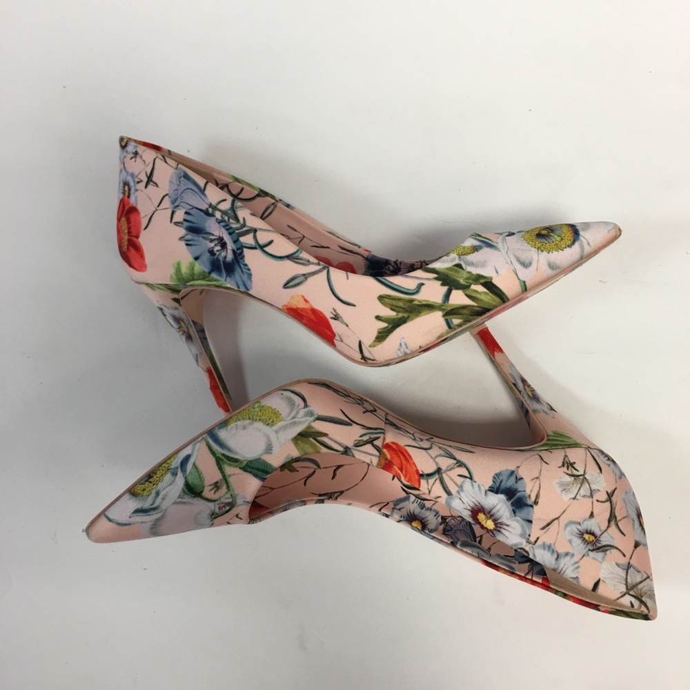 ❤️Aldo Floral Print Heels Shoes Size 7